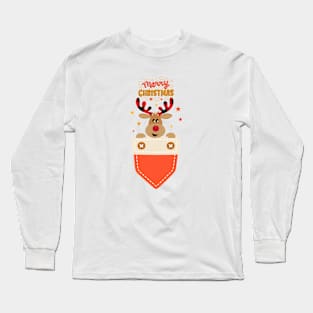 Deer Christmas Long Sleeve T-Shirt